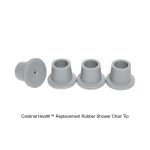 Cardinal Health™ Replacement Rubber Shower Chair Tip, Gray