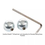 Cardinal Health™ Wheelchair Lock Assembly for Elevated Swing Away Footrest