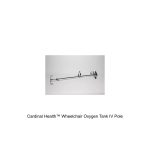 Cardinal Health™ Wheelchair Oxygen Tank IV Pole