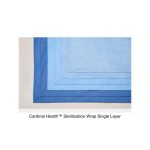 Cardinal Health™ Sterilization Wrap Single Layer, SMS Polypropylene, CH100, Blue, 45 x 45IN