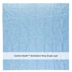 Cardinal Health™ Sterilization Wrap Single Layer, SMS Polypropylene, CH100, Blue, 48 x 48IN