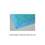 Cardinal Health™ Sterilization Wrap Two Color, SMS Polypropylene, Bonded Double Layer, CH100, Blue-Green, 40 x 40IN
