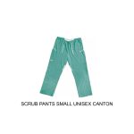 SCRUB PANTS SMALL UNISEX CANTON