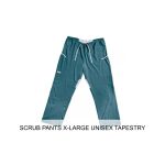 SCRUB PANTS X-LARGE UNISEX TAPESTRY