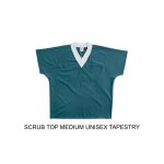 SCRUB TOP MEDIUM UNISEX TAPESTRY