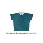 SCRUB TOP MEDIUM UNISEX TAPESTRY