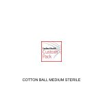 COTTON BALL MEDIUM STERILE