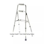 Cardinal Health™ Hemi Side Folding Walker, Bariatric, 29-36IN, 500LB, Retail