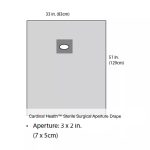 Cardinal Health™ Sterile Surgical Aperture Drape, 33 x 51IN