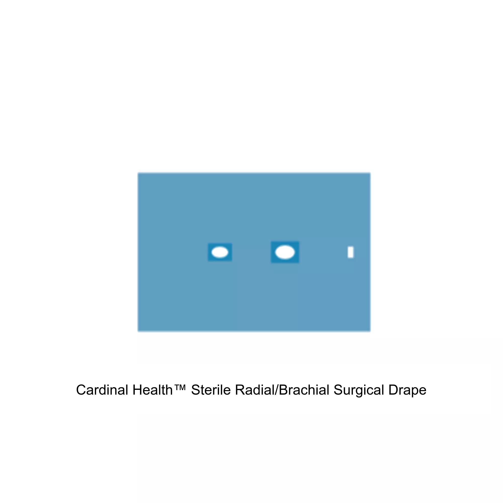 Cardinal Health™ Sterile Radial/Brachial Surgical Drape, 29 x 42IN