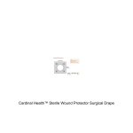 Cardinal Health™ Sterile Wound Protector Surgical Drape, 35 x 35IN, Ring 11IN