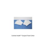Cardinal Health™ Surgical Towel Cotton, 6PK, White, Sterile