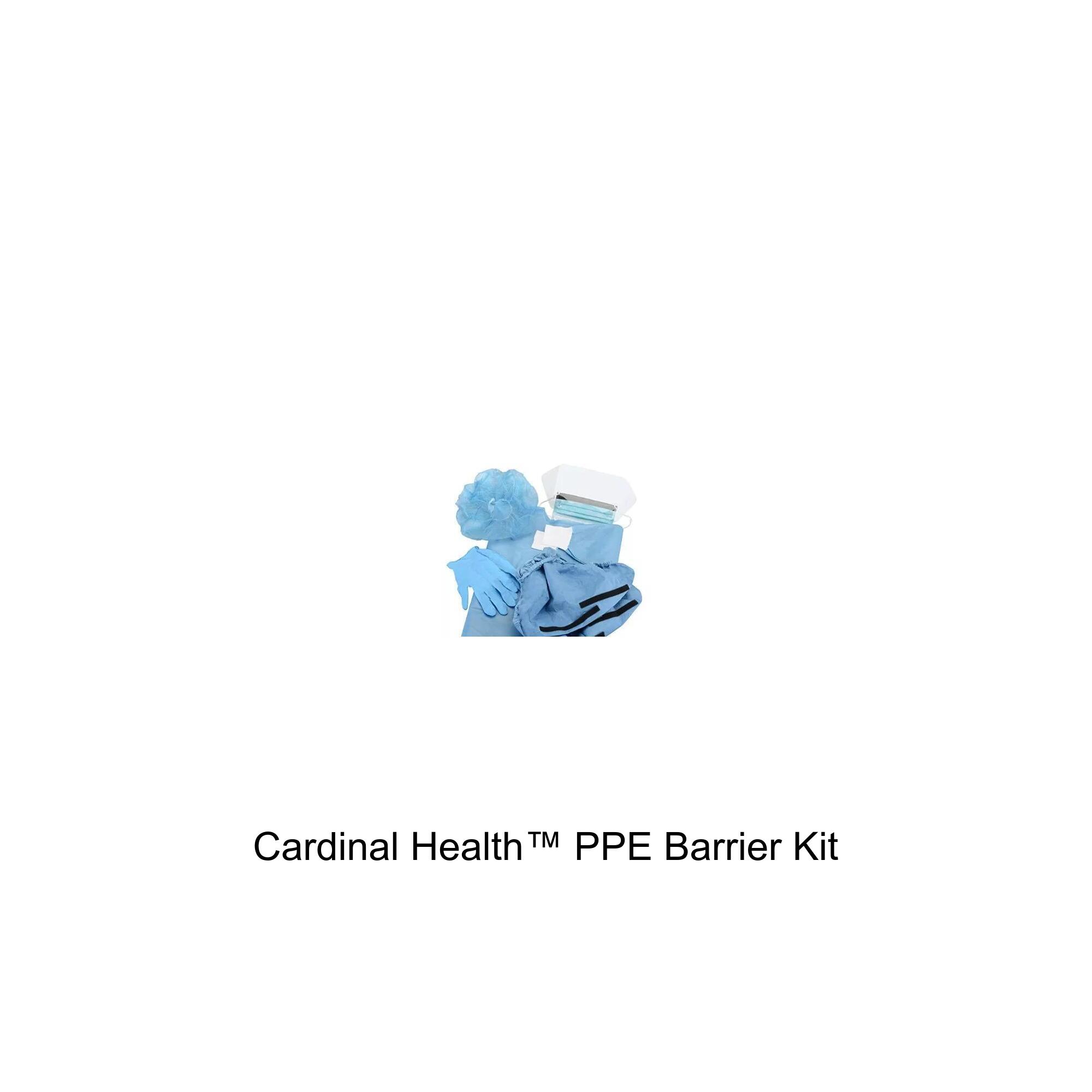 Cardinal Health™ PPE Barrier Kit, 2KT/CS