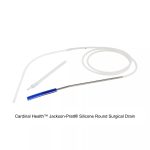 Cardinal Health™ Jackson-Pratt® Silicone Round Surgical Drain, Full Channel with Trocar, 10FR, 20CM