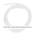 Cardinal Health™ Jackson-Pratt® Silicone Round Surgical Drain, Full Channel without Trocar, 19FR, 30CM
