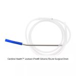Cardinal Health™ Jackson-Pratt® Silicone Round Surgical Drain, Full Channel with Trocar, 19FR, 30CM