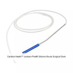 Cardinal Health™ Jackson-Pratt® Silicone Round Surgical Drain, 3/4 Channel with Trocar, 10FR, 30CM