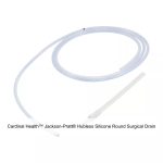 Cardinal Health™ Jackson-Pratt® Hubless Silicone Round Surgical Drain, 30CM Channel without Trocar, 10FR
