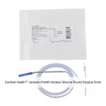 Cardinal Health™ Jackson-Pratt® Hubless Silicone Round Surgical Drain, 30CM Channel with Trocar, 10FR
