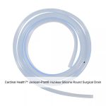 Cardinal Health™ Jackson-Pratt® Hubless Silicone Round Surgical Drain, 30CM Channel without Trocar, 15FR