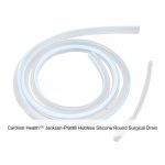 Cardinal Health™ Jackson-Pratt® Hubless Silicone Round Surgical Drain, 30CM Channel, 32FR, 43IN