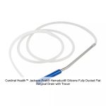 Cardinal Health™ Jackson-Pratt® Hemaduct® Silicone Fully Ducted Flat Surgical Drain with Trocar, 7MM, 20CM