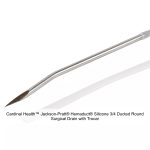 Cardinal Health™ Jackson-Pratt® Hemaduct® Silicone 3/4 Ducted Round Surgical Drain with Trocar, 15FR, 40CM