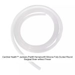 Cardinal Health™ Jackson-Pratt® Hemaduct® Silicone Fully Ducted Round Surgical Drain without Trocar, 19FR, 30CM