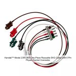 Kendall™ Model 2355-36S One-Piece Reusable EKG Cable with 6 Pin Physio Control Connector, 3 Lead