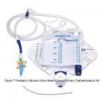 Dover™ Pediatric Silicone Urine Meter Closed Urinary Catheterization Kit, 8FR, 3 ML, 400 ML