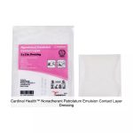 Cardinal Health™ Nonadherent Petrolatum Emulsion Contact Layer Dressing, 3 x 3IN