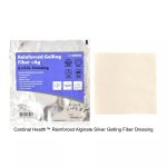 Cardinal Health™ Reinforced Alginate Silver Gelling Fiber Dressing, 6 x 6IN