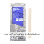 Cardinal Health™ Reinforced Alginate Silver Gelling Fiber Dressing, Rope, 0.75 x 18IN