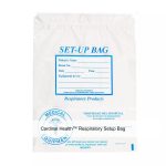 Cardinal Health™ Respiratory Setup Bag, Small, Drawcord, Clear, 12 X 16 X 4IN