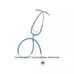 Cardinal Health™ Dual-Head Basic Stethoscope, Pediatric, Light Blue