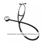 Cardinal Health™ Dual-Head Mechanical Stethoscope, Adult, All Black