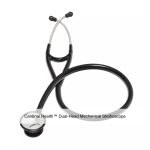 Cardinal Health™ Dual-Head Mechanical Stethoscope, Adult, Black