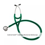 Cardinal Health™ Dual-Head Mechanical Stethoscope, Infant, Green