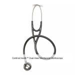 Cardinal Health™ Dual-Head Mechanical Stethoscope, Cardiology, Black