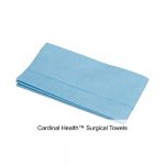 Cardinal Health™ Surgical Towels, Low Lint, 2PK, Blue, Sterile, 17 x 26IN