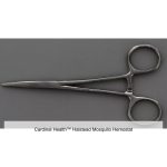 Cardinal Health™ Halstead Mosquito Hemostat, Straight, Satin, 5IN