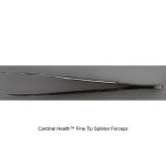 Cardinal Health™ Fine Tip Splinter Forceps, Serrated, Straight, 4.5IN