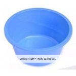 Cardinal Health™ Plastic Sponge Bowl, Sterile, 32OZ