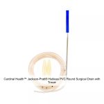 Cardinal Health™ Jackson-Pratt® Hubless PVC Round Surgical Drain with Trocar, 10FR, Center Perforation