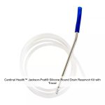 Cardinal Health™ Jackson-Pratt® Silicone Round Drain Reservoir Kit with Trocar, 400ML, 19FR, End Perforated
