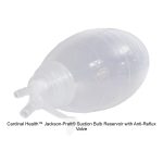 Cardinal Health™ Jackson-Pratt® Suction Bulb Reservoir with Anti-Reflux Valve, Silicone, 100CC