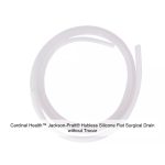 Cardinal Health™ Jackson-Pratt® Hubless Silicone Flat Surgical Drain without Trocar, 10MM, 20CM, Full Perforated