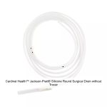 Cardinal Health™ Jackson-Pratt® Silicone Round Surgical Drain without Trocar, 15FR, End Perforation