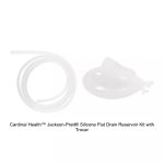 Cardinal Health™ Jackson-Pratt® Silicone Flat Drain Reservoir Kit with Trocar, 100ML, 10MM, 20CM, 3/4 Perforated