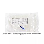 Cardinal Health™ Jackson-Pratt® Silicone Flat Drain Reservoir Kit with Trocar, 100ML, 7MM, 20CM, Full Perforated